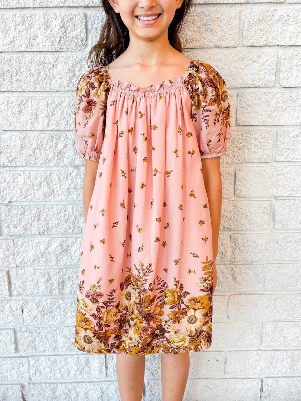 NEW SEA girls viktoria dress in multi